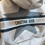 Dior Women DiorAlps Hooded Cropped Puffer Jacket Pink Quilted Technical Fabric