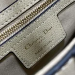 Dior Women Saddle Bag with Strap Sand-Colored Grained Calfskin M0455CBAA