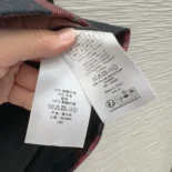 Dior Women Short Belted Dress Pink Gray and White Check'n'Dior Virgin Wool