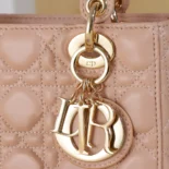 Dior Women Small Lady Dior My ABCDior Bag Blush Cannage Lambskin