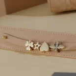 Dior Women Small Lady Dior My ABCDior Bag Sand-Colored Cannage Lambskin