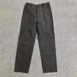 Fendi Men Black Fabric Trousers FB0767A6WJF0QT6