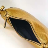 Fendi Women Fendigraphy Mini Gold Leather Mini-bag