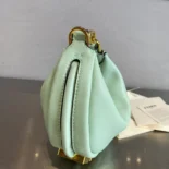 Fendi Women Nano Fendigraphy Lime Leather Charm
