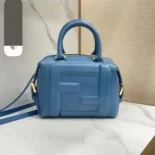 Fendi Women Nappa FF Mini Cube Bag-Blue 8BS089AQEOF1N08