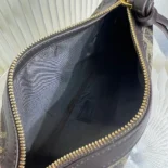 Fendi Women Simply Fendi Mini Brown FF Jacquard Fabric Mini Bag