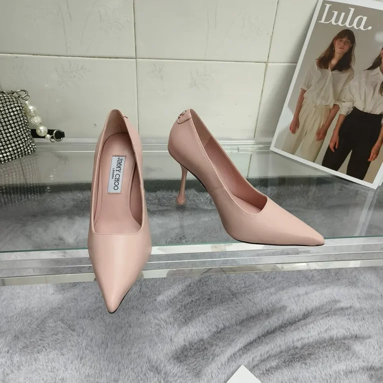 Jimmy Choo Women Ixia 80 Macaron Nappa Leather Pumps