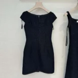 Miu Miu Women Lamé Bouclé Dress MF565316DKF0002SOOO