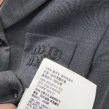 Miu Miu Women Single-breasted Cropped Gabardine Jacket MH1783