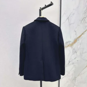 Miu Miu Women Single-breasted Velour Jacket MH1769