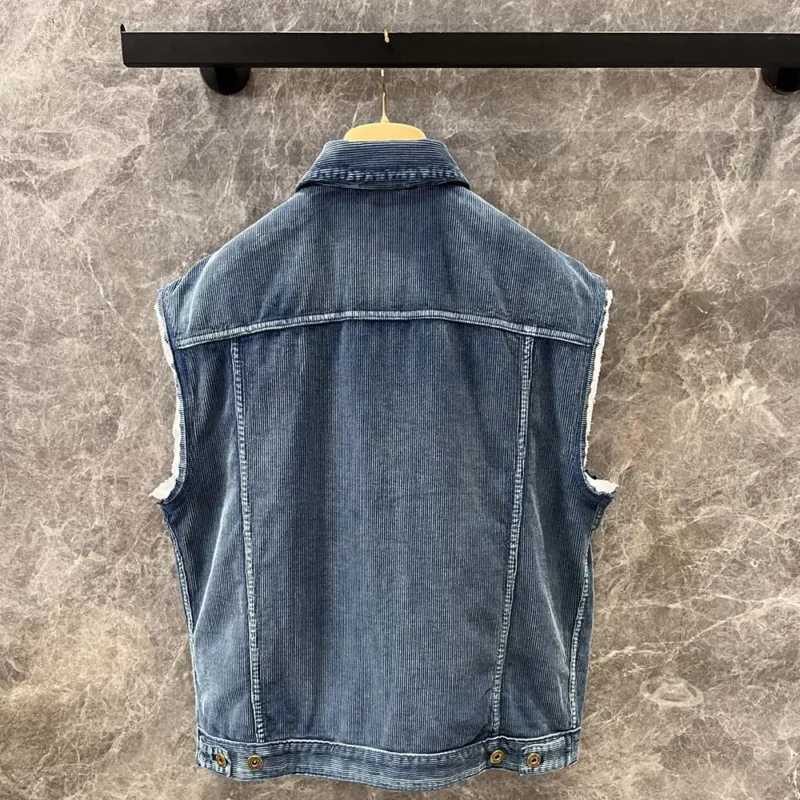 Miu Miu Women Washed Corduroy Vest ML1017