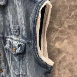 Miu Miu Women Washed Corduroy Vest ML1017