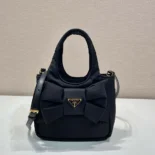Prada Women Padded Re-Nylon Mini-bag with Bow 1BA359