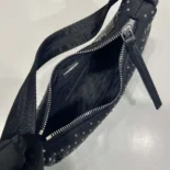 Prada Women Re-Edition Re-Nylon Mini Bag with Studs 1BC515