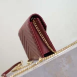 Saint Laurent YSL Women Cassandre Envelope Chain Wallet in Lambskin