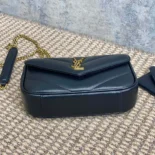 Saint Laurent YSL Women Loulou Mini in Lambskin-Black 821749AAEAX1000