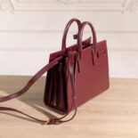 Saint Laurent YSL Women Sac De Jour in Smooth Leather-Burgundy