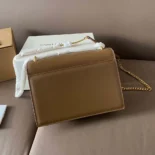 Saint Laurent YSL Women Sunset Medium in Smooth Leather-Brown
