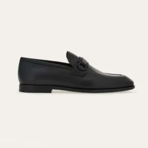 Salvatore Ferragamo Men Moccasin with Gancini Ornament 021688