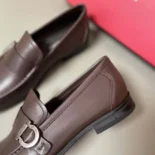 Salvatore Ferragamo Men Moccasin with Gancini Ornament 027963