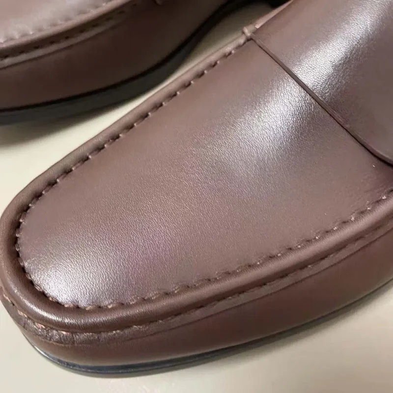 Salvatore Ferragamo Men Moccasin with Gancini Ornament 027963