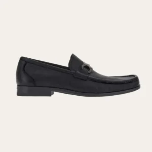 Salvatore Ferragamo Men Moccasin with Gancini Ornament (9)
