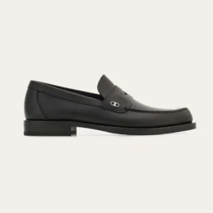 Salvatore Ferragamo Men Penny loafer with Gancini Ornament 029584