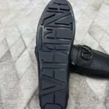 Valentino Men Garavani VLogo Signature Leather Driving Shoes
