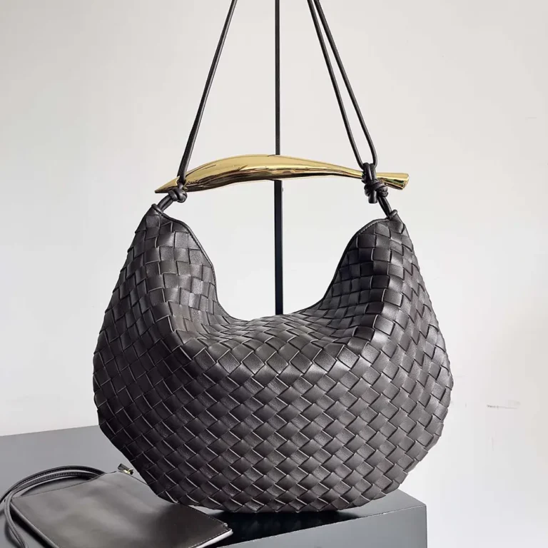 Bottega Veneta Women Large Sardine Shoulder Bag in Lambskin Leather