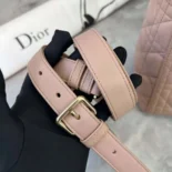 Dior Women Medium Lady Dior Bag Blush Cannage Lambskin