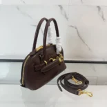 Miu Miu Women Aventure Nappa Leather Top-handle Bag-Bordeaux
