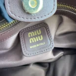 Miu Miu Women Joie Nappa Leather Bag-Bordeaux 5BG306