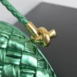 Bottega Veneta Women Knot Minaudiere On Strap-Green