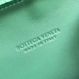Bottega Veneta Women Knot Minaudiere On Strap-Green