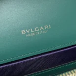 Bvlgari Women Mini Serpenti Forever East-West Shoulder Bag-Green