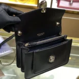 Bvlgari Women Serpenti Forever East-West Shoulder Bag-Black