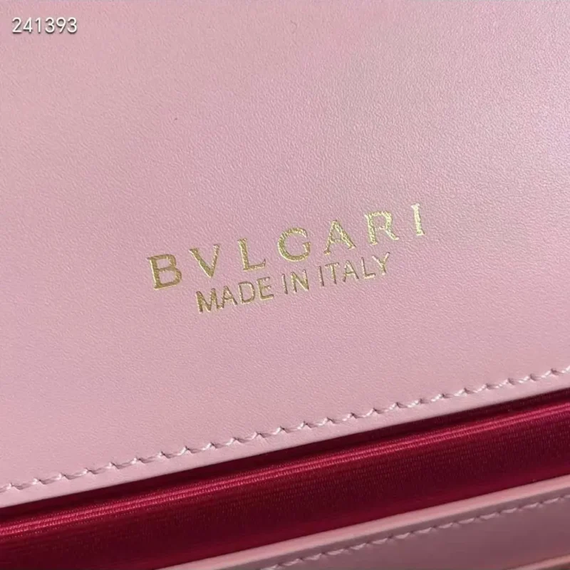 Bvlgari Women Serpenti Forever East-West Shoulder Bag-Pink