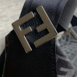Fendi Unisex FF Jacquard Fendi Melon Small FF Bag