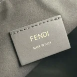 Fendi Unisex FF Jacquard Fendi Melon Small FF Bag