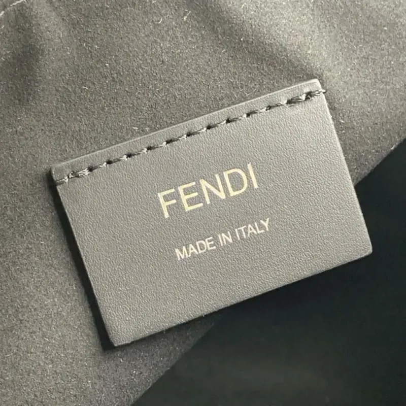 Fendi Unisex FF Jacquard Fendi Melon Small FF Bag
