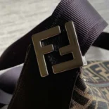 Fendi Unisex FF Jacquard Fendi Melon Small FF Bag