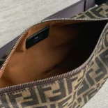 Fendi Unisex FF Jacquard Fendi Melon Small FF Bag