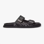 Fendi Unisex Feel Sandals FF Jacquard Fabric Sandals 7X1604AJZFF0TUY