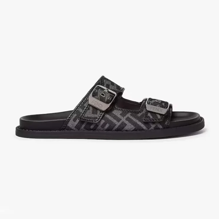 Fendi Unisex Feel Sandals FF Jacquard Fabric Sandals 7X1604AJZFF0TUY