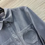 Fendi Women Blue Denim Go-To Jacket FLF677ASMBF1RX3