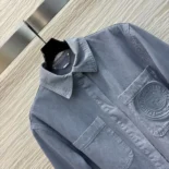 Fendi Women Blue Denim Go-To Jacket FLF677ASMBF1RX3