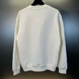 Loewe Men Anagram Regular Fit Sweatshirt in Cotton-WhiteRed
