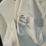 Loewe Men Anagram Regular Fit Sweatshirt in Cotton-WhiteRed