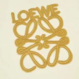 Loewe Men LOEWE Neon T-shirt in Cotton-White/Gold