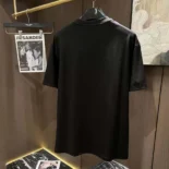 Loewe Men Loewe Men Loose Fit T-shirt in Cotton-Black/Beige
